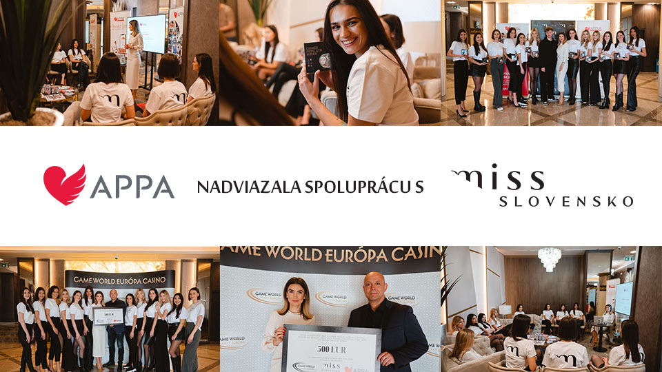 APPA sa stala partnerom súťaže Miss Slovensko 2023