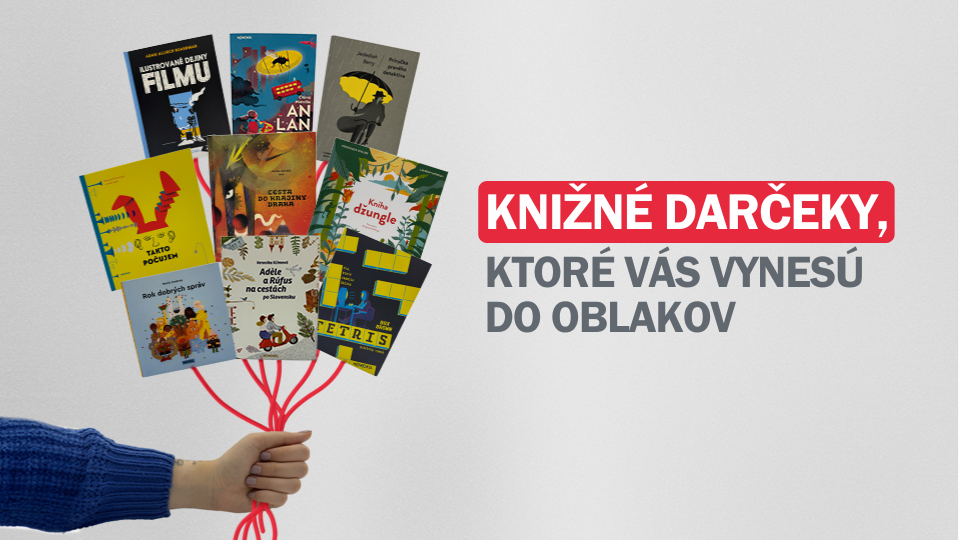 Knižné darčeky vydavateľstva Monokel, ktoré vás vynesú do oblakov