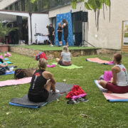 Open air joga Piešťany