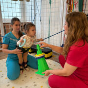 Rebeka rehabilitovala v Centre Svetielko - Nadácia SPP a APPA