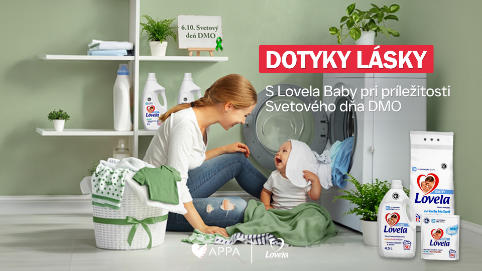 Dotyky lasky s Lovela Baby pri prilezitosti Svetového dňa DMO