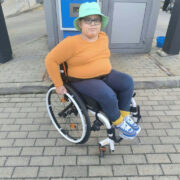 mechanický invalidný vozík
